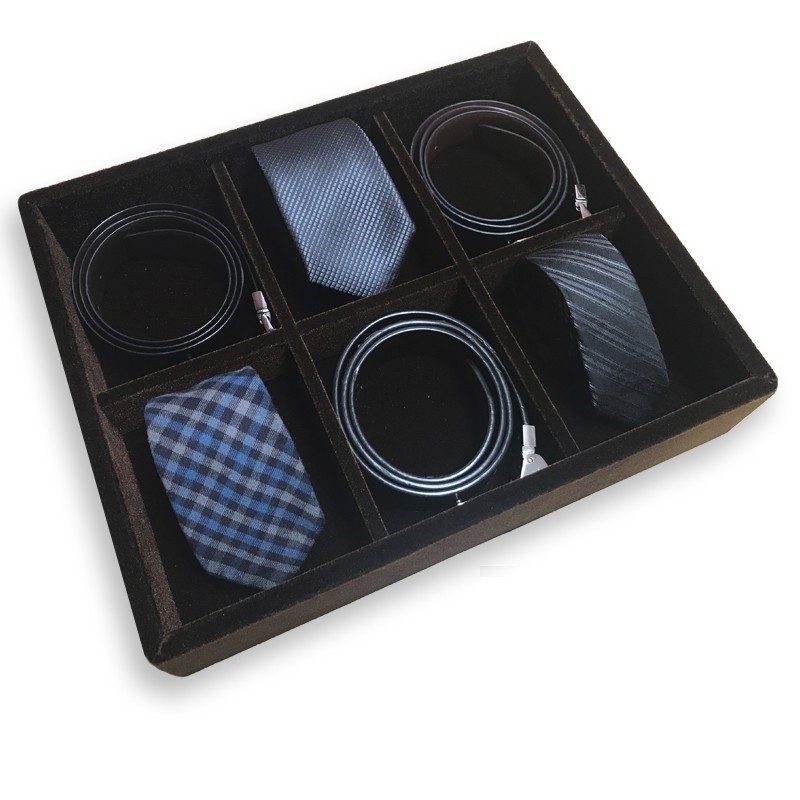 ties and belts trays